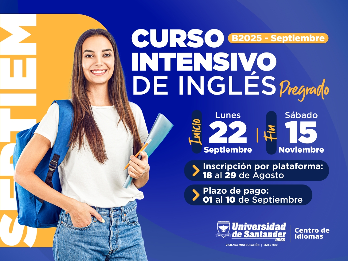  Curso Intensivo de Inglés para Pregrado - Septiembre