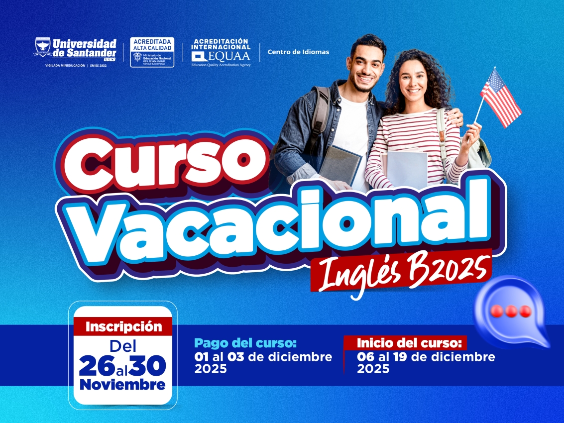 Curso Vacacional Inglés B2025