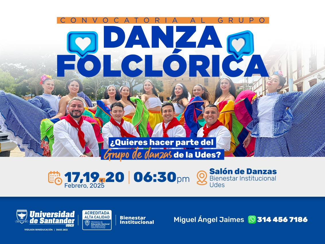 Convocatoria al Grupo Danza Folclórica