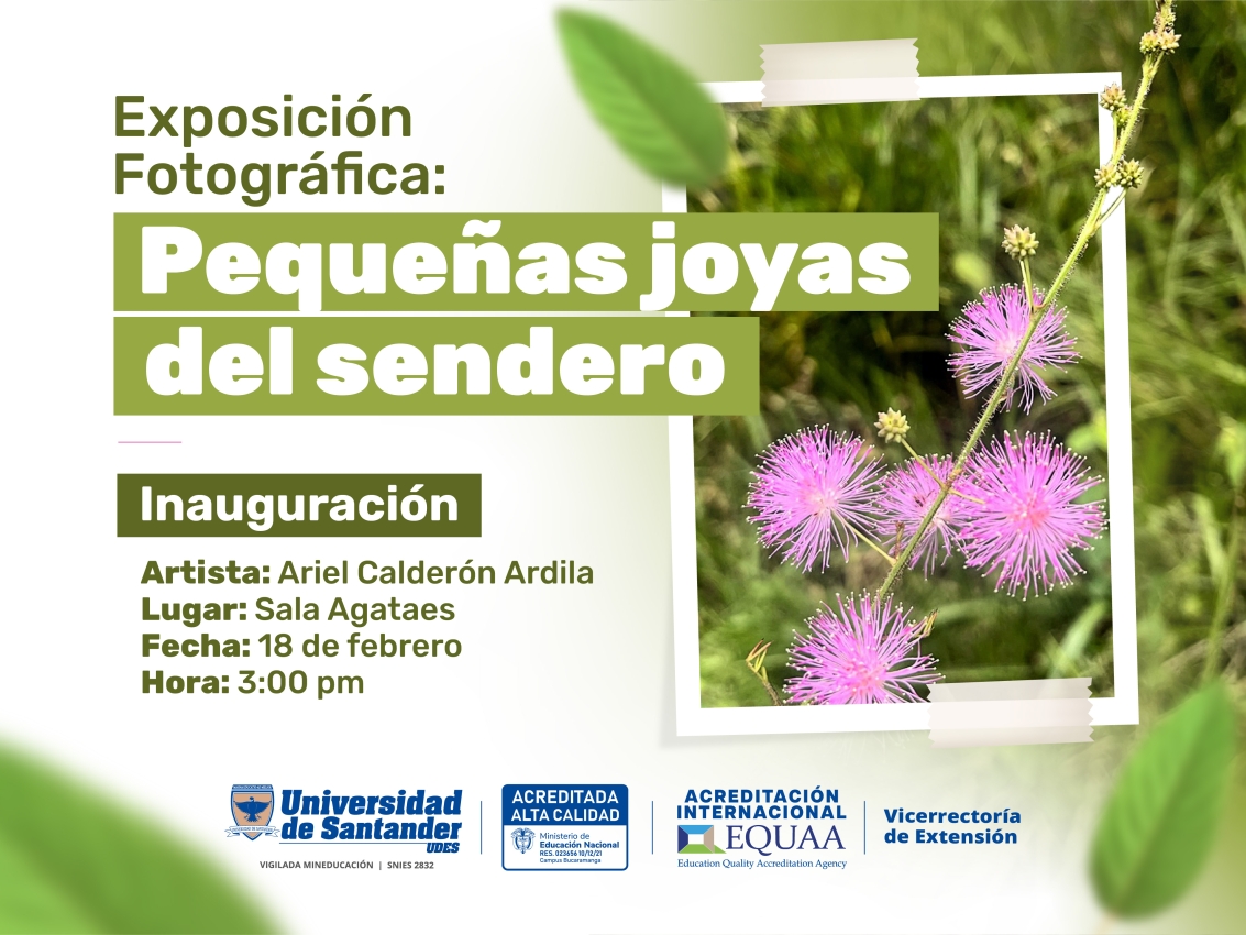 Exposición Fotográfica: Pequeñas joyas del sendero