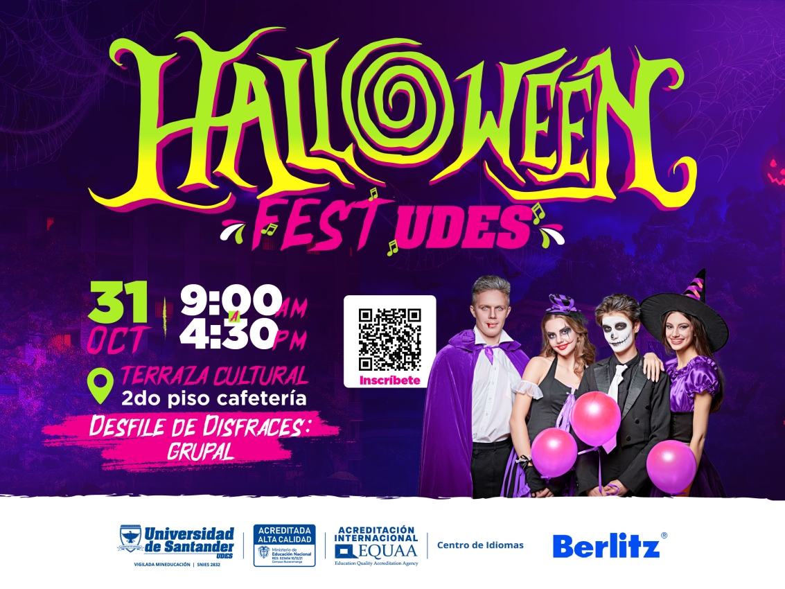 Halloween Fest UDES - Desfile de disfraces grupal