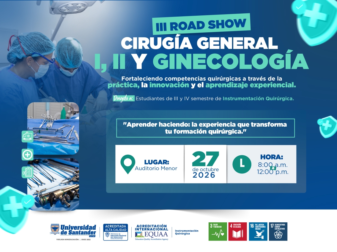III Road Show: Cirugía General I, II y Ginecología