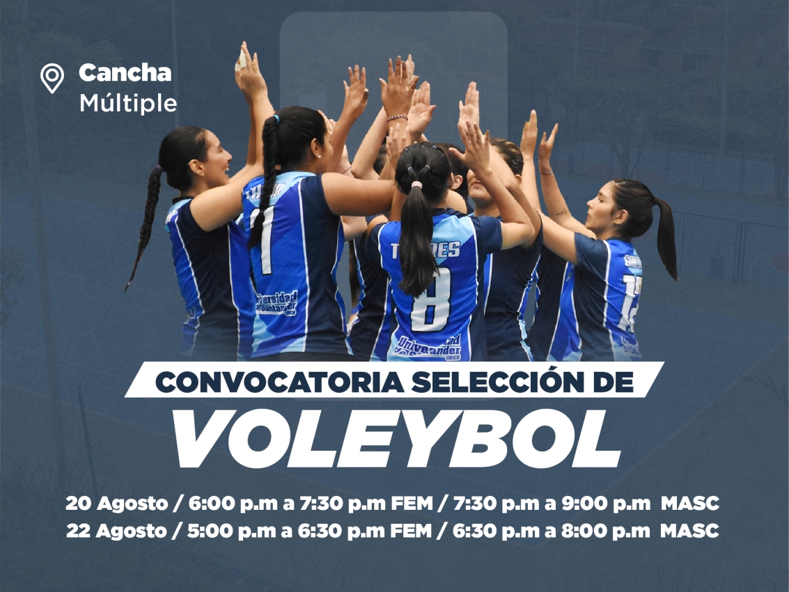 Convocatoria de la Selección de Vóleybol