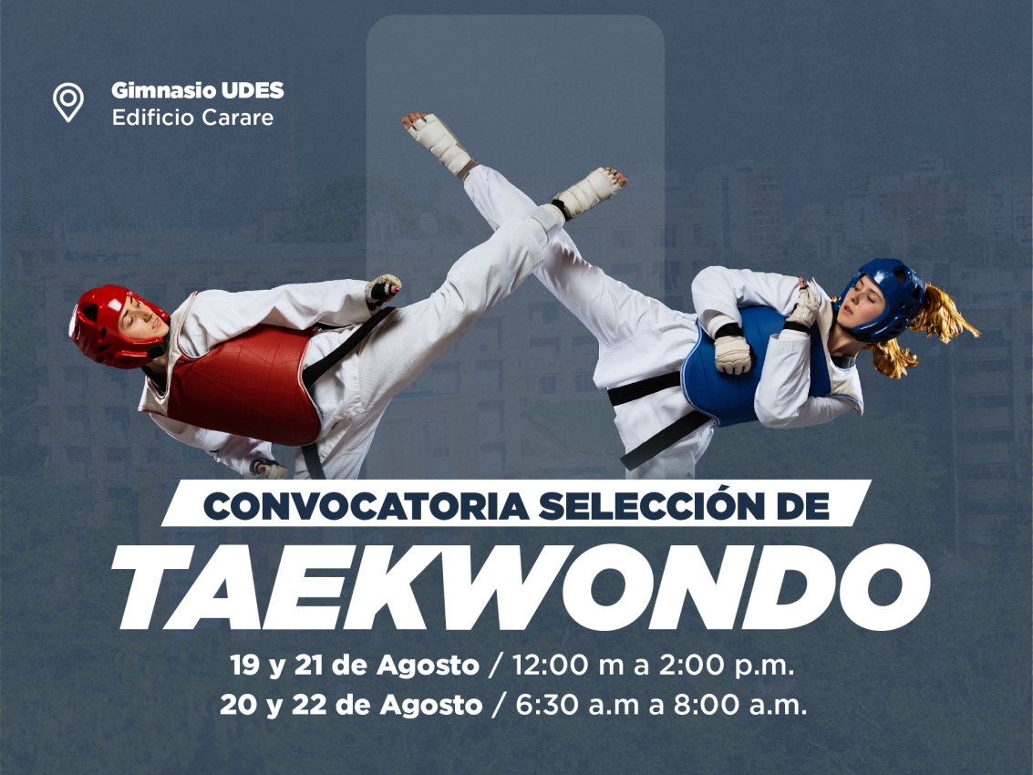 Convocatoria de la Selección de Taekwondo