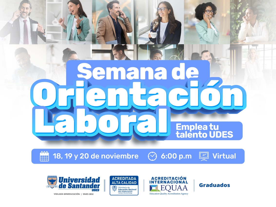 Semana de orientación laboral: Emplea tu talento UDES