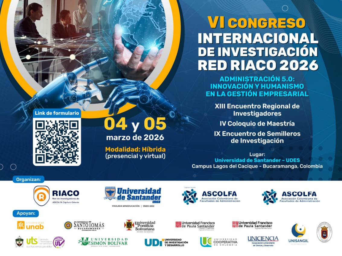 VI Congreso Internacional de Investigación RED RIACO 2026