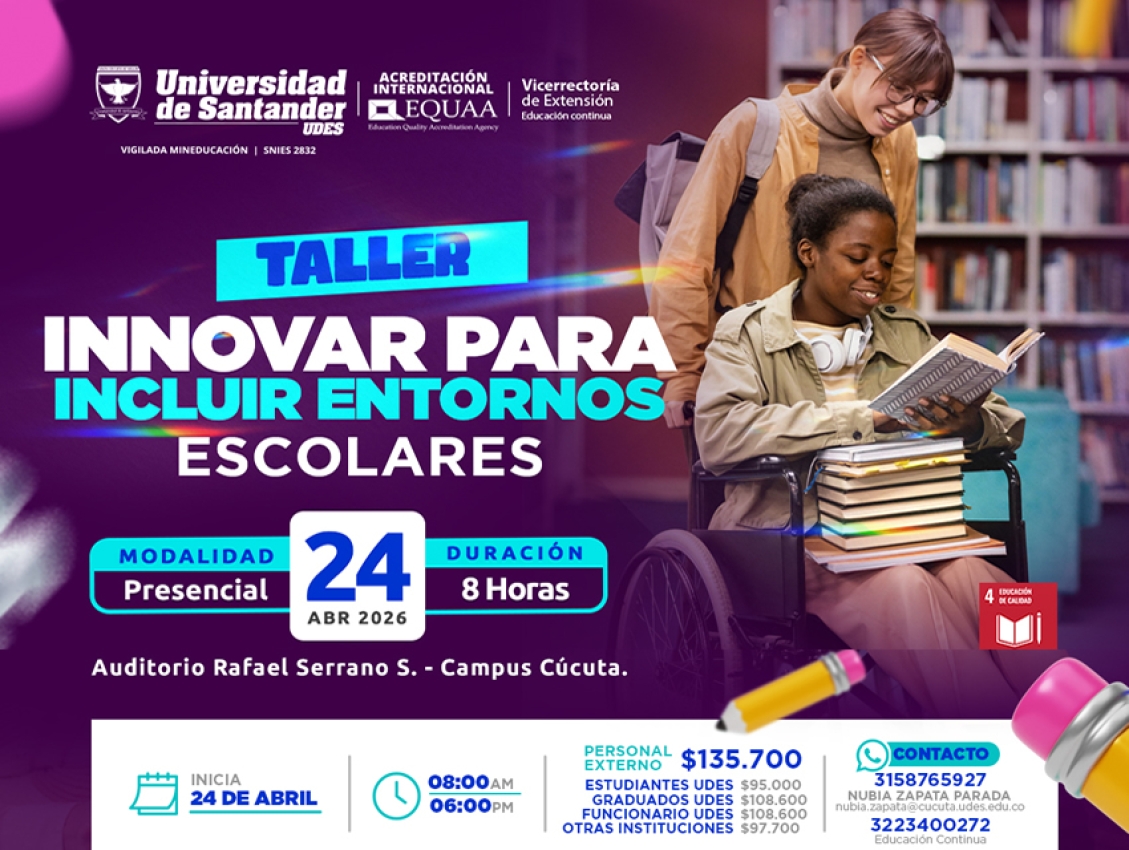 Taller: Innovar para Incluir Entornos Escolares