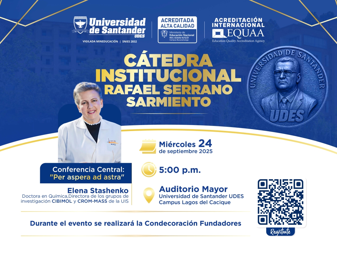 Cátedra Rafael Serrano Sarmiento: Elena Stashenko