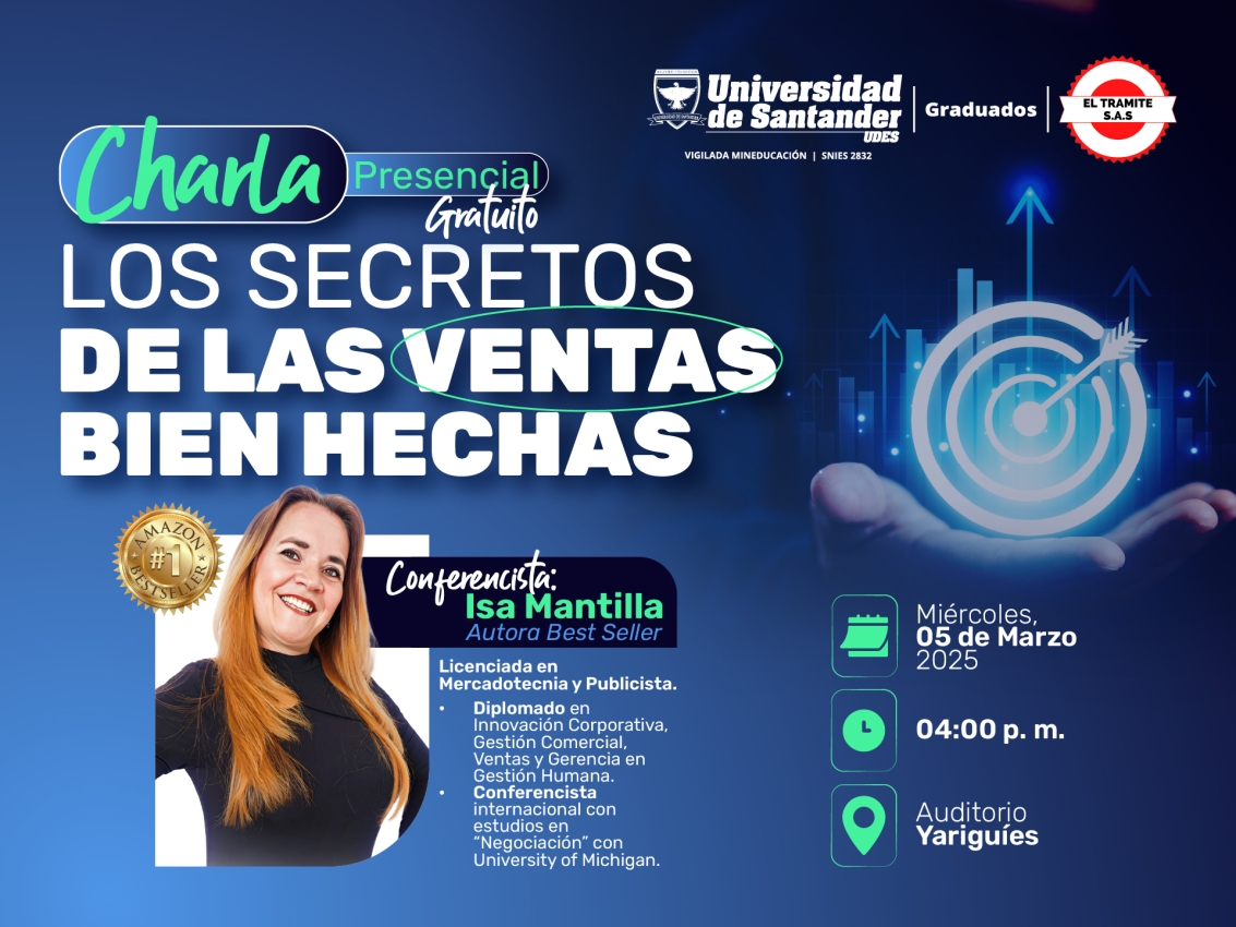 Charla "Los secretos de las ventas bien hechas"