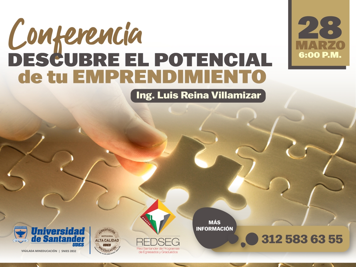 Conferencia 'Descubre el potencial de tu emprendimiento'