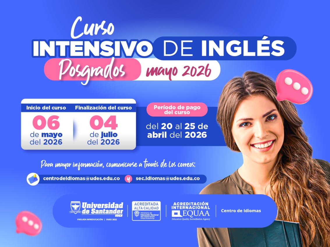 Curso Intensivo de Inglés para Posgrados – Mayo 2026