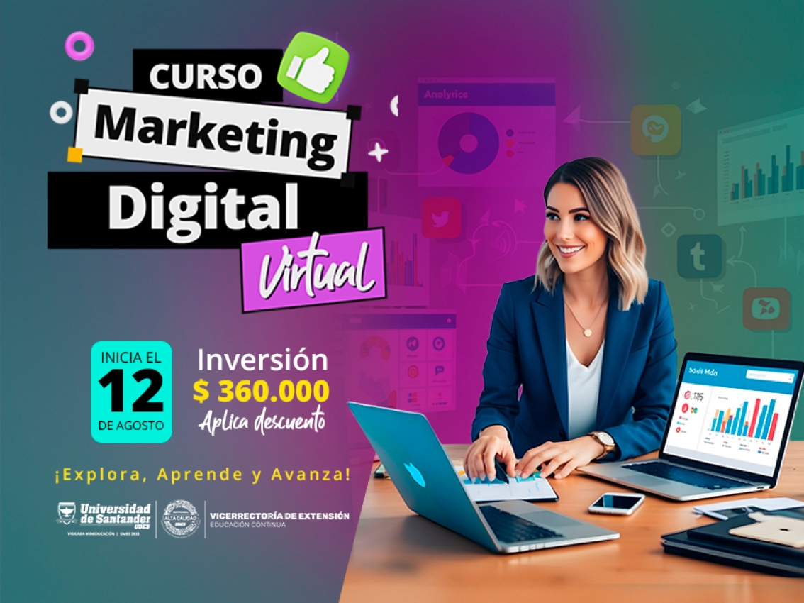 Curso marketing digital virtual