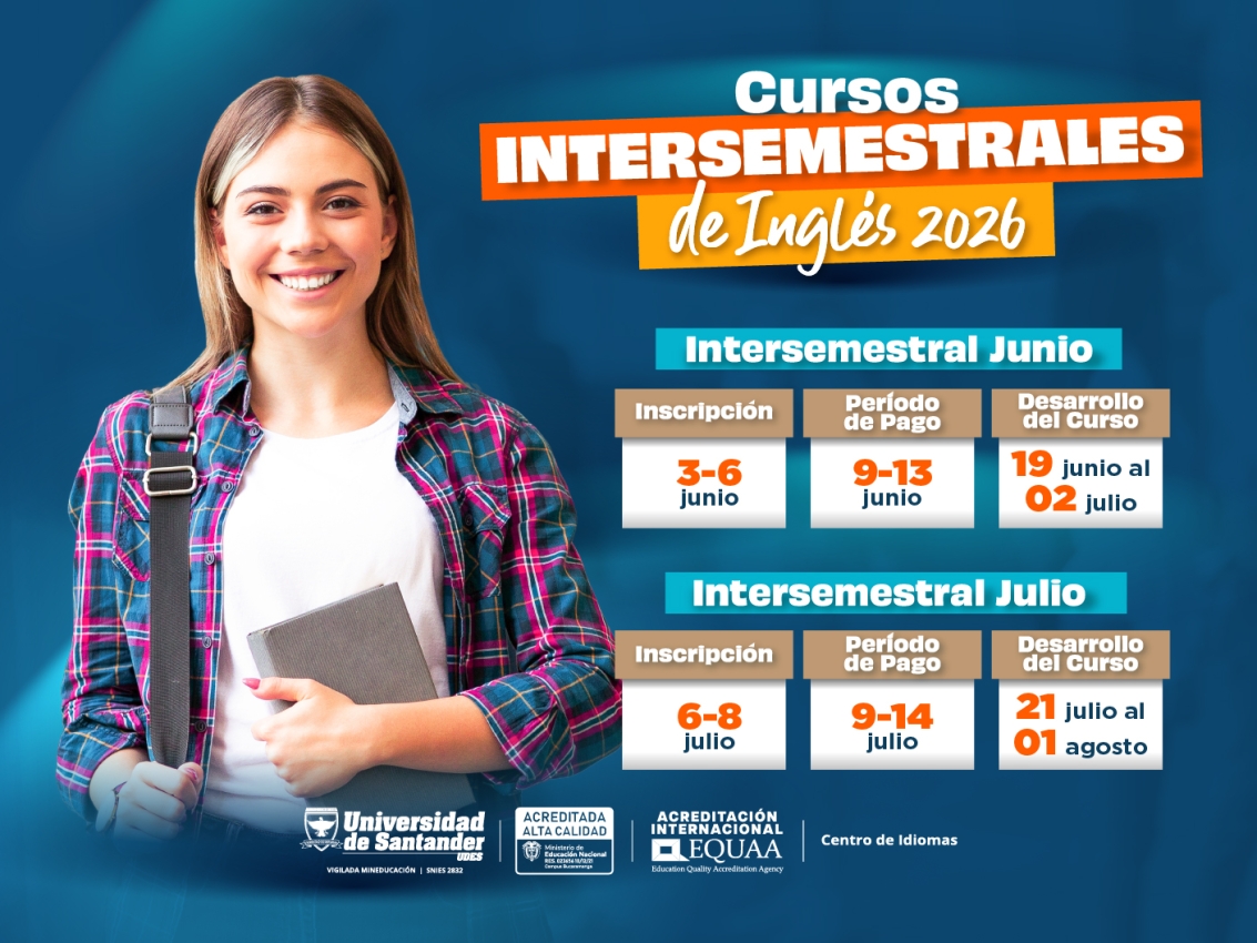 Cursos Intersemestrales de Inglés 2026