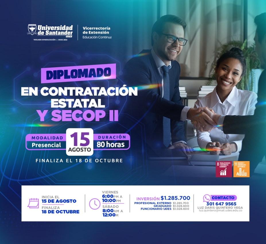 Diplomado en Contratación Estatal y SECOP II