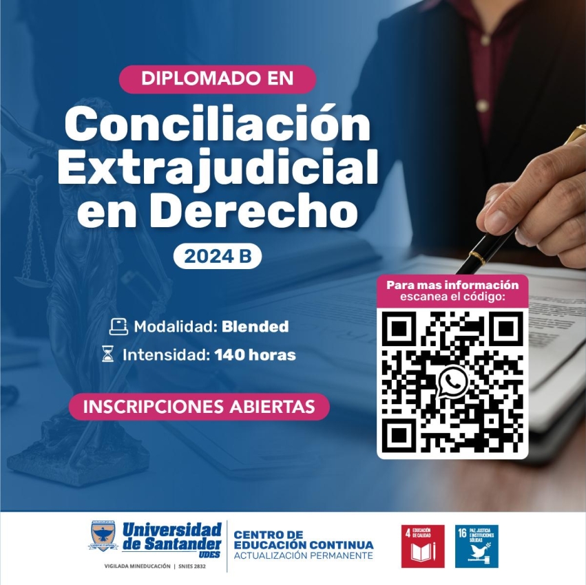   Diplomado en Conciliación Extrajudicial en Derecho