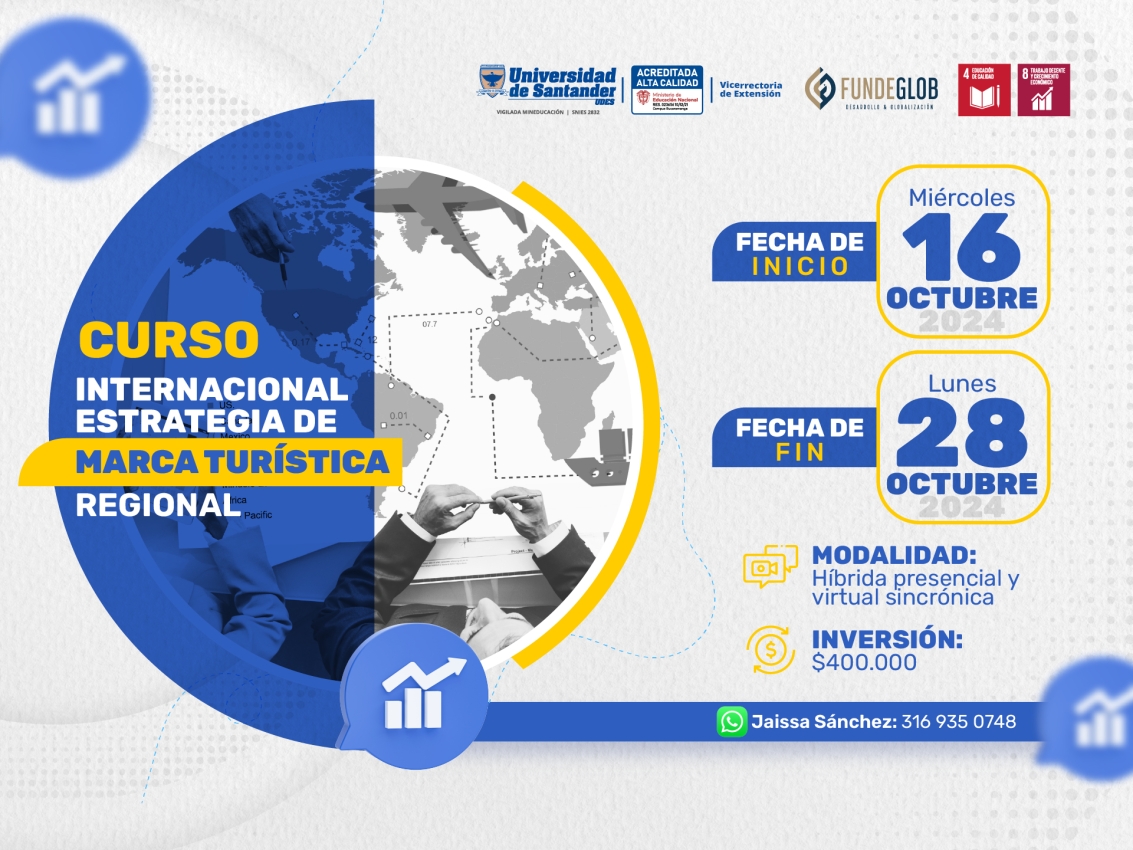 Curso Internacional Estrategia de Marca Turística Regional