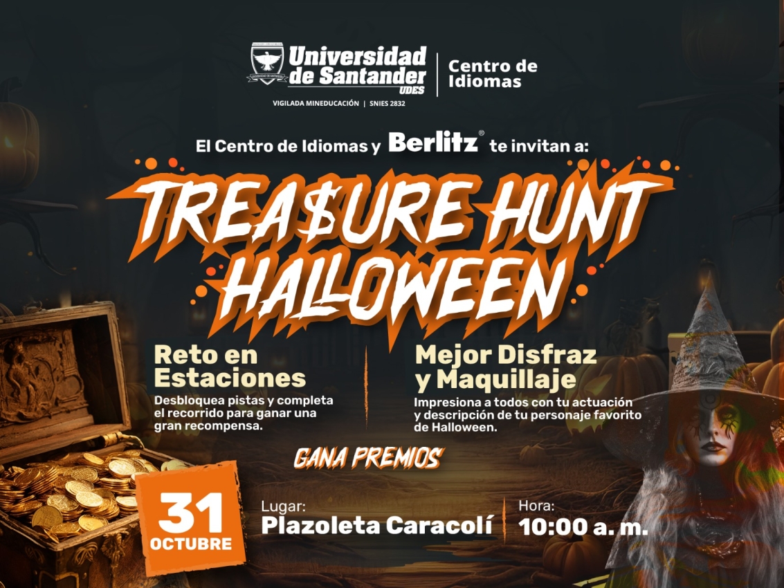 Treasure hunt halloween