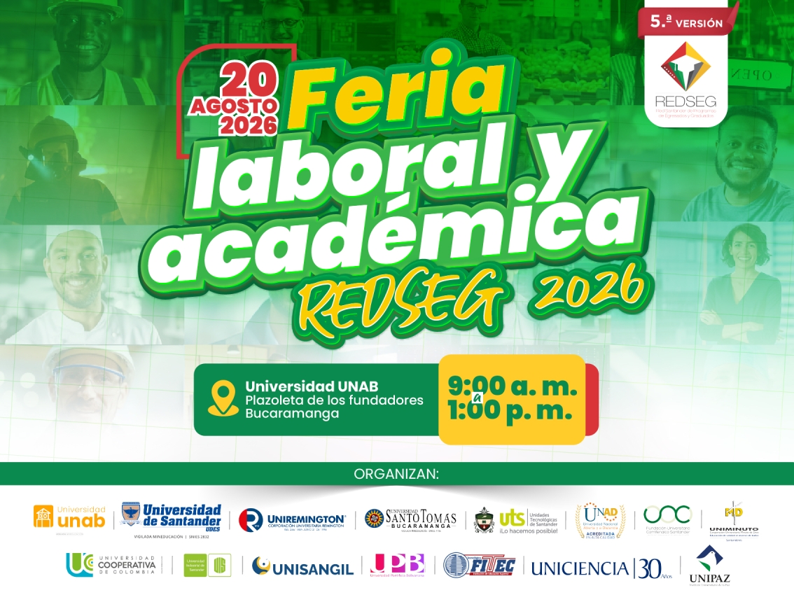 Feria laboral y académica REDSEG 2026