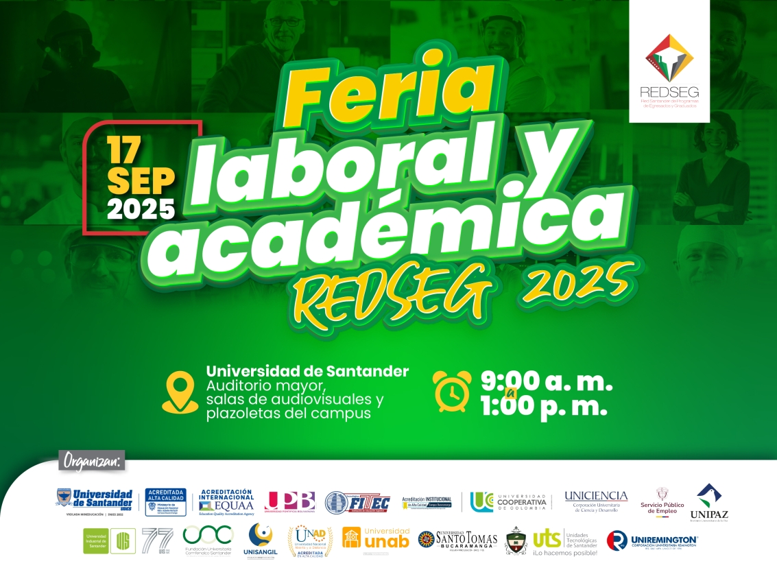 Feria Laboral y Académica REDSEG 2025