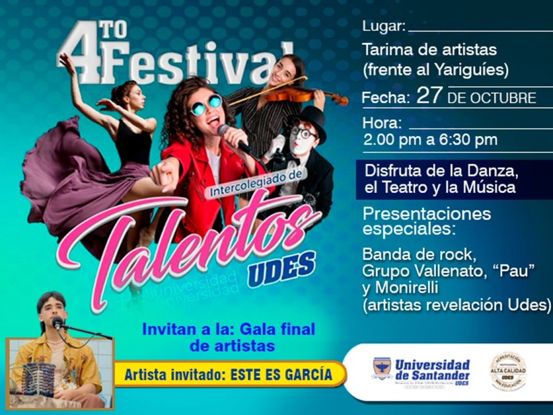 Cuarto Festival de Talentos UDES