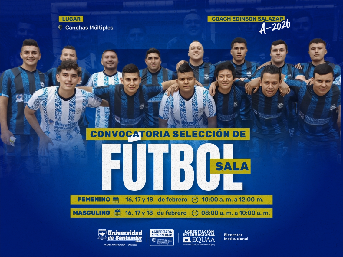 Convocatoria selección: Fútbol Sala