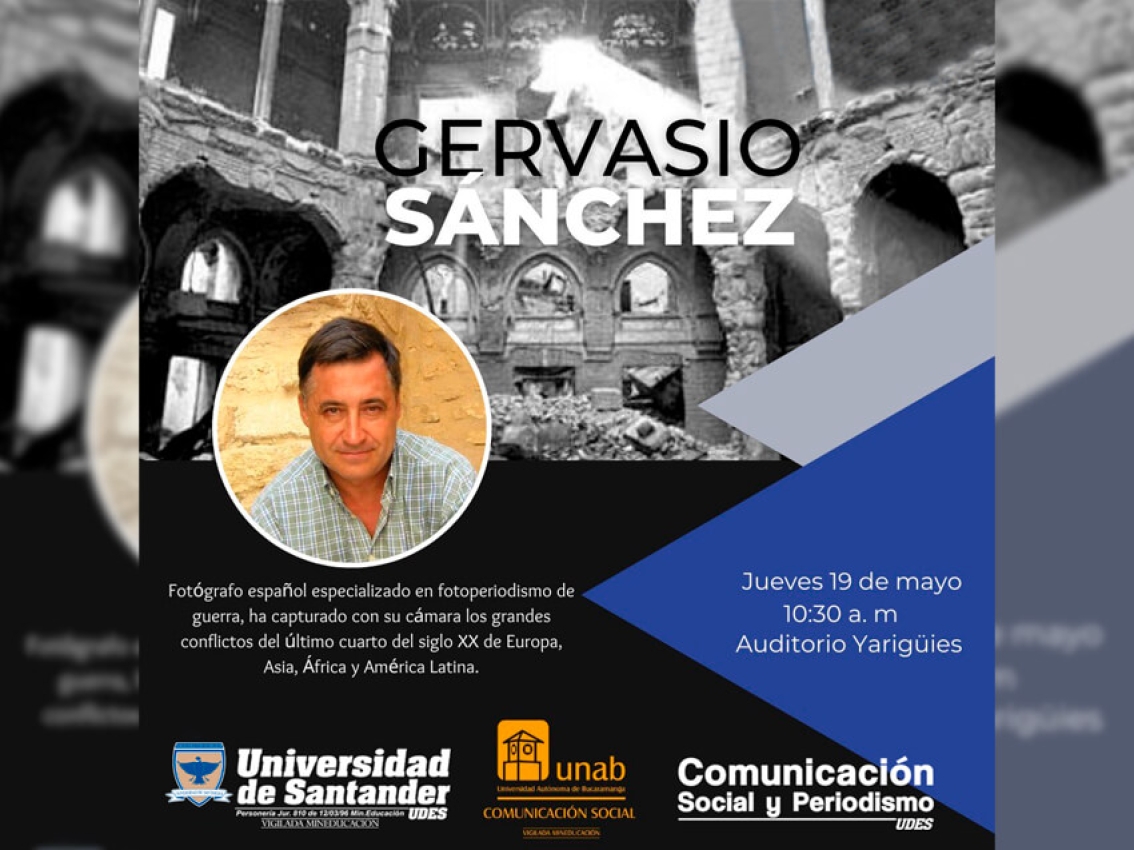 Conversatorio con Gervasio Sánchez