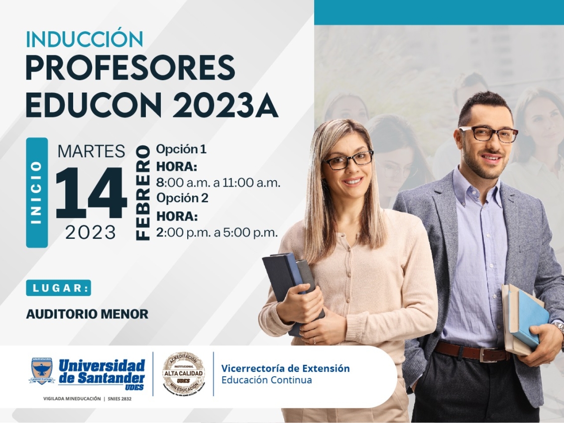 Inducción a profesores de Educación Continua