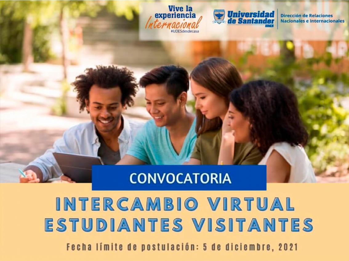 Convocatoria Intercambio Virtual Estudiantes Visitantes