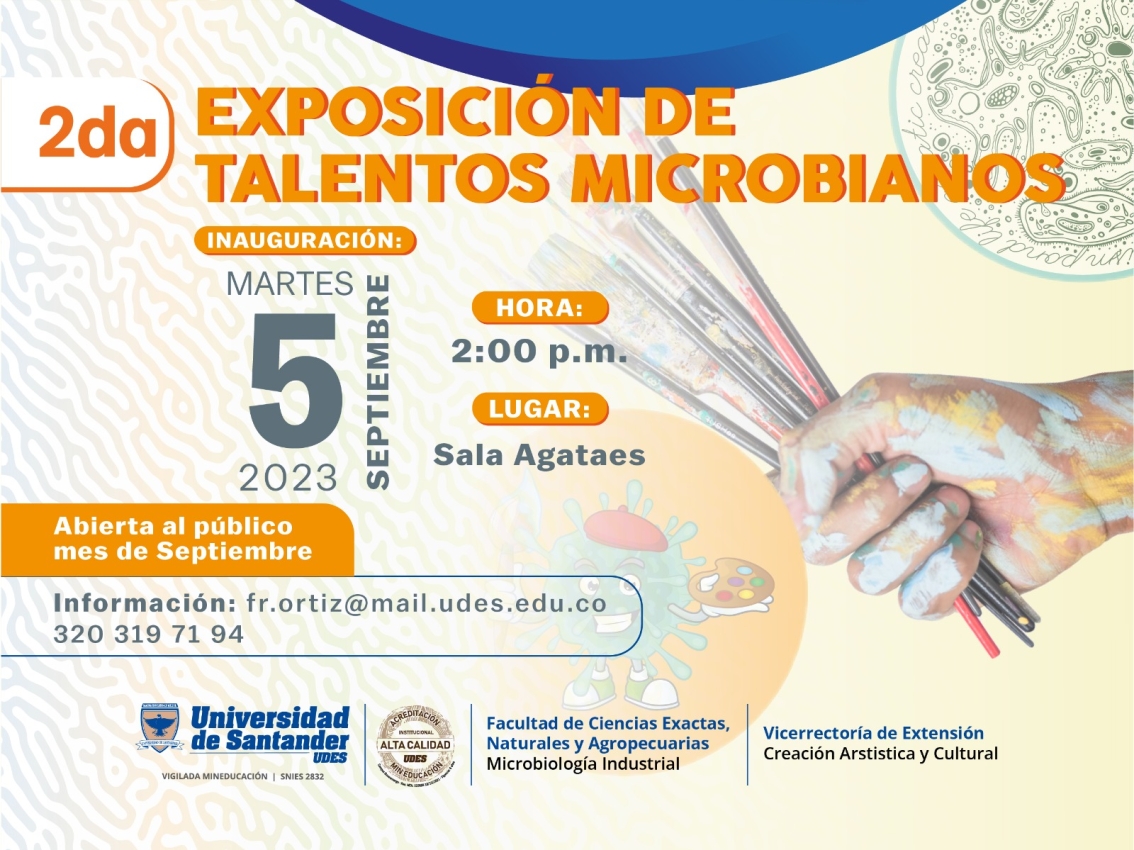 Exposición de Talentos Microbianos