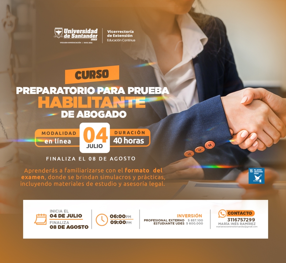 Curso Preparatorio para Prueba Habilitante de Abogado