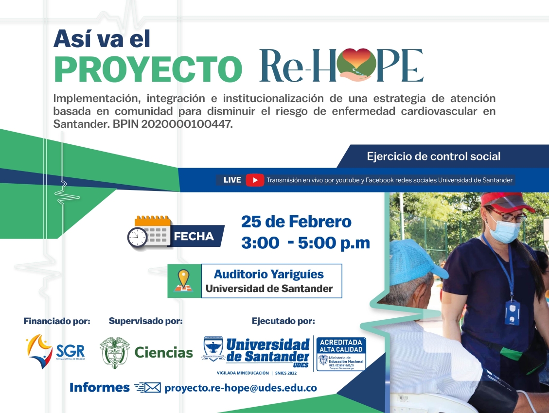 Así va el proyecto RE-HOPE