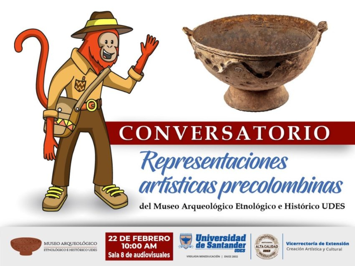 Conversatorio 'Representaciones artísticas precolombinas'
