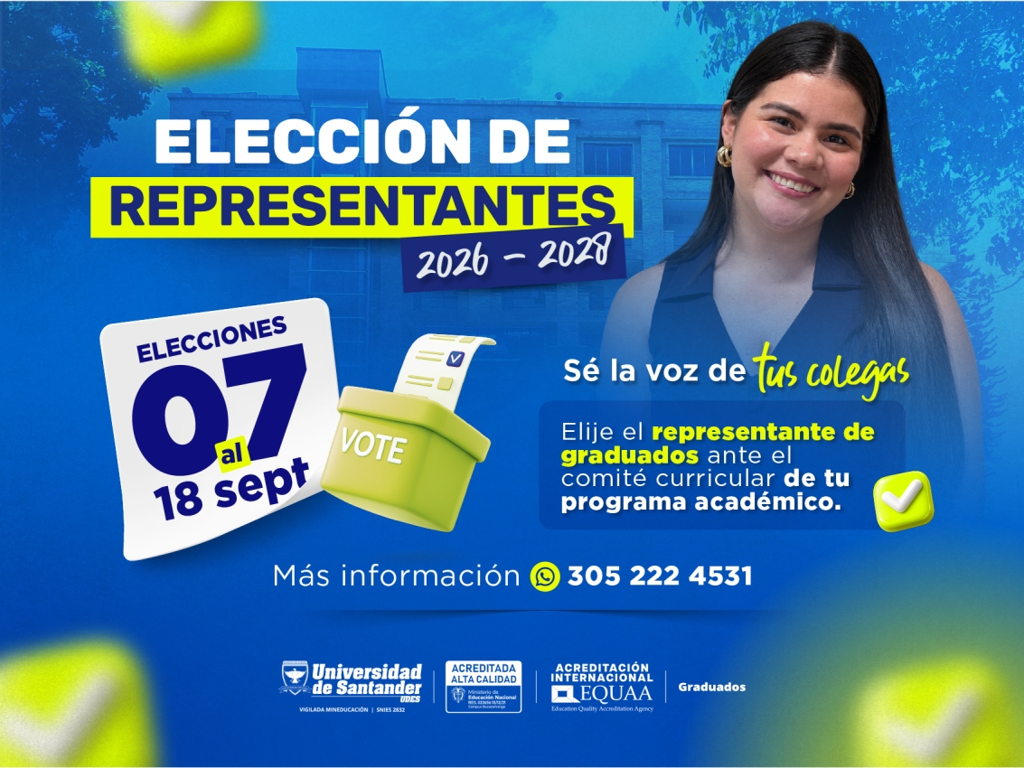 Elecciones de representantes de graduados 2026 - 2028