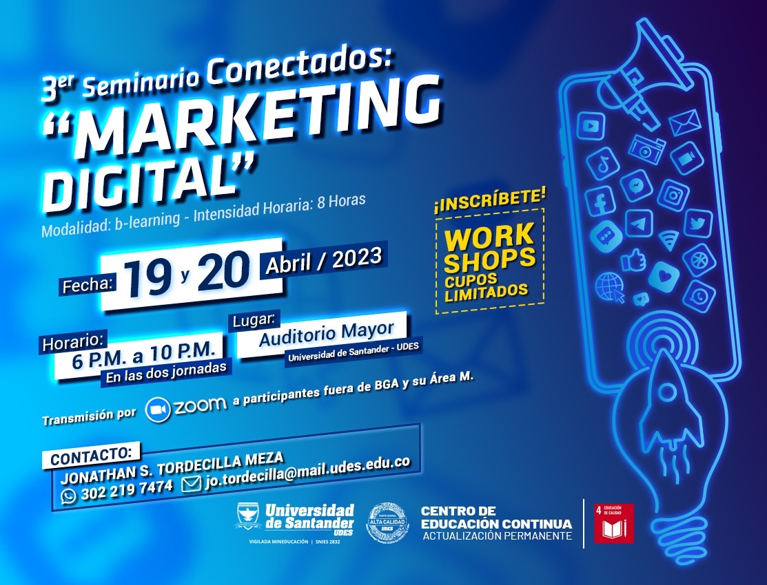 III Seminario Taller Conectados: Marketing Digital