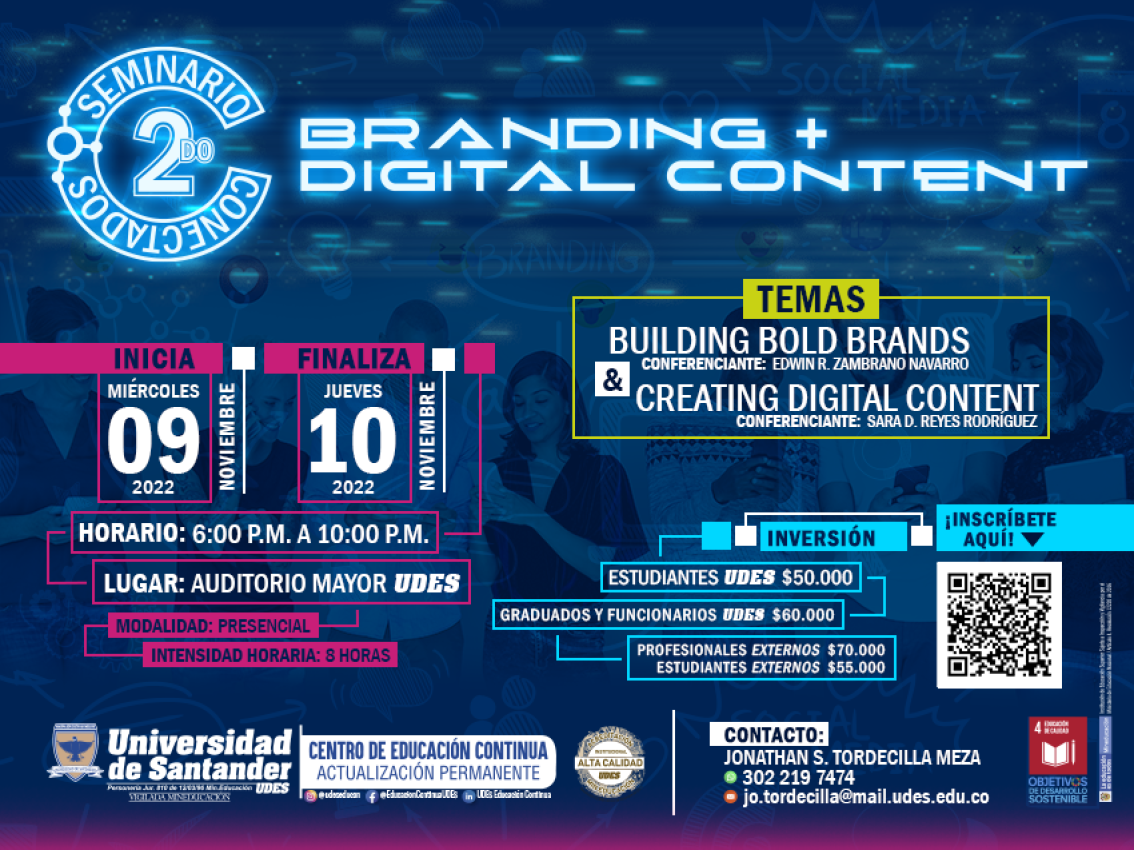 II Seminario Conectados: Branding + Digital Content