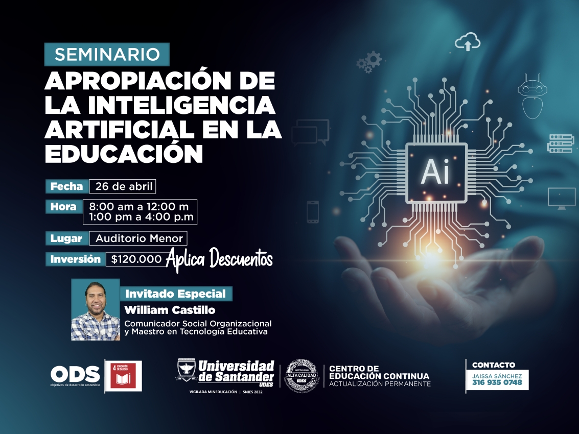  Seminario Apropiación de la Inteligencia Artificial en la Educación
