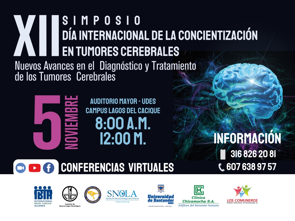 XII Simposio 'Día Internacional de la Concientización en Tumores Cerebrales, Nuevos Avances en el Diagnóstico y Tratamiento de los Tumores'
