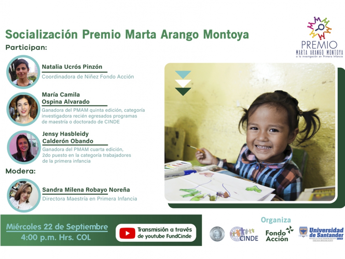 Socialización Premio Marta Arango Montoya