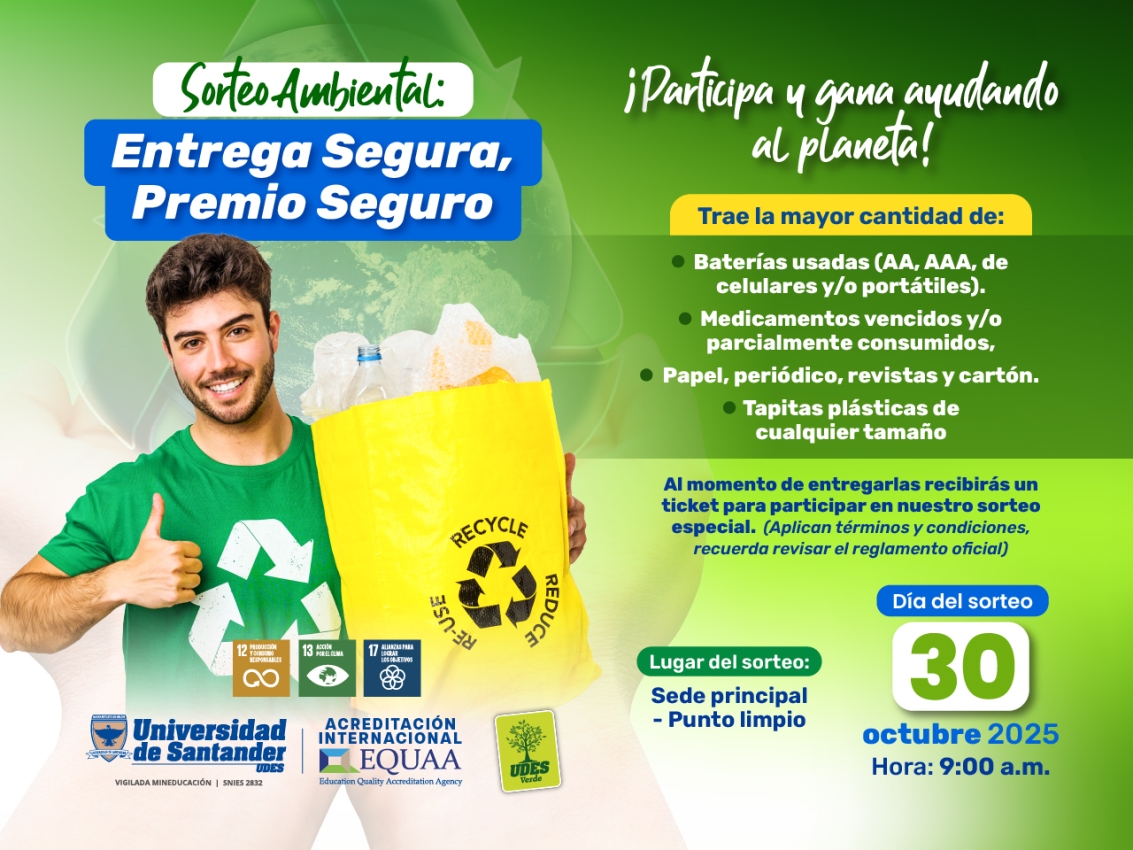 Sorteo Ambiental: Entrega Segura, Premio Seguro
