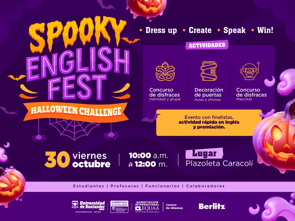 Spooky English Fest: Halloween Challenge