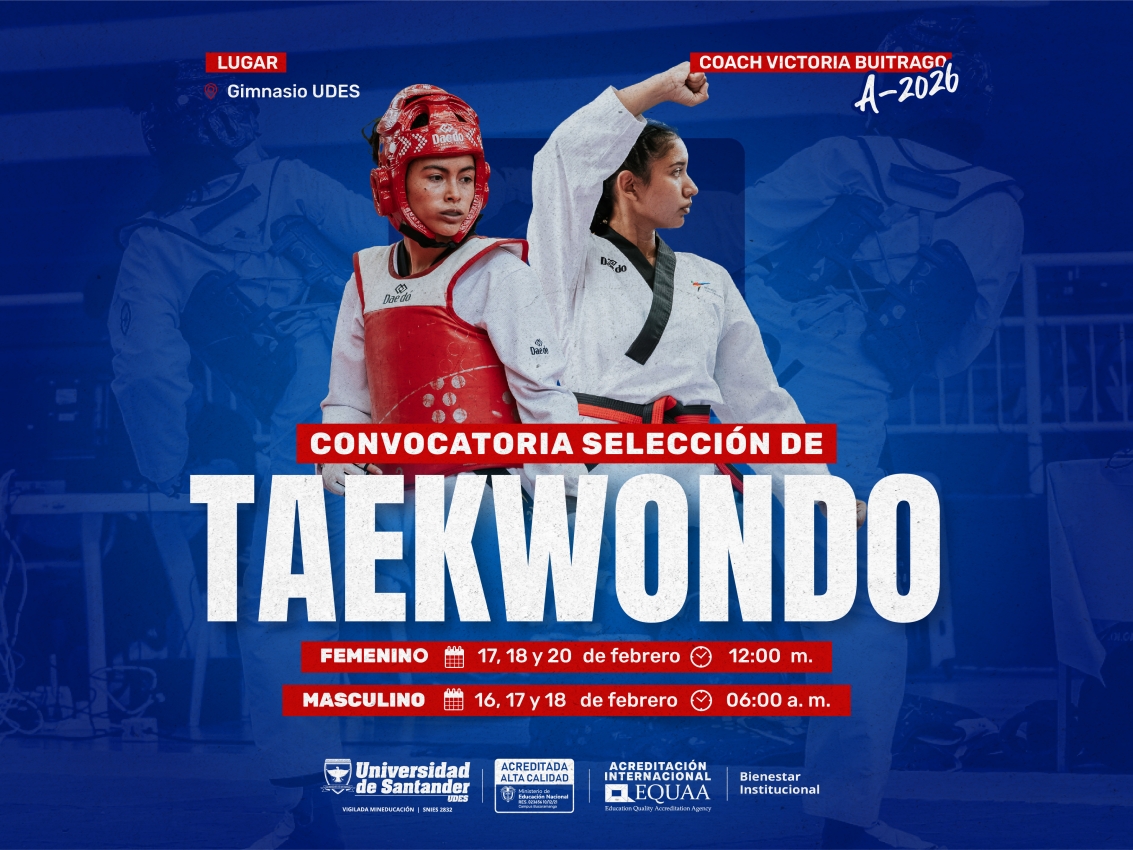 Convocatoria selección: Taekwondo