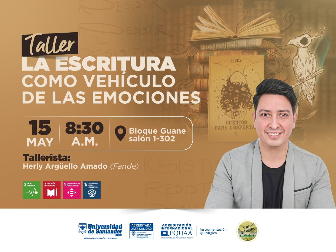 taller: La escritura como vehículo de las emociones