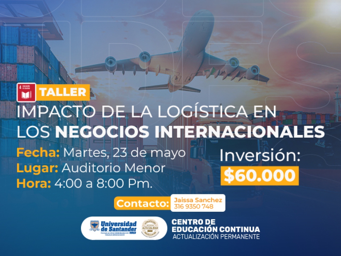 Taller Impacto de la logística en los negocios internacionales