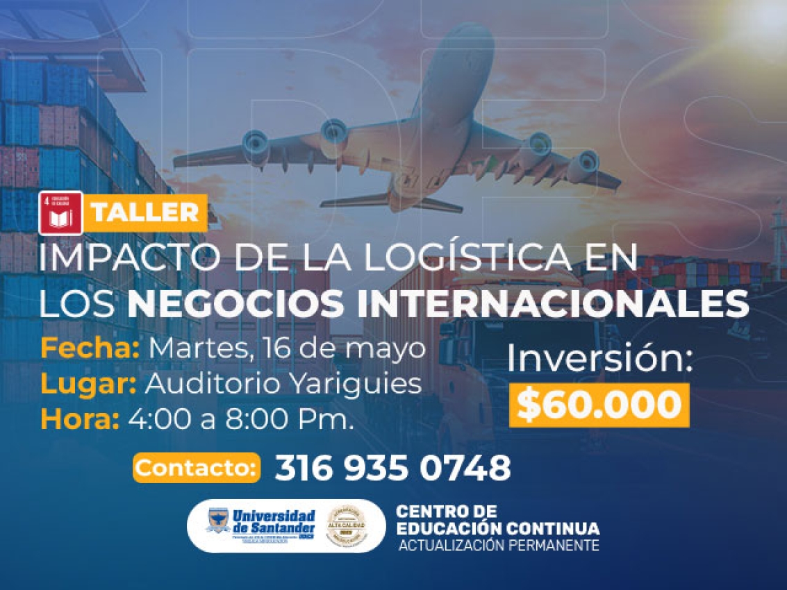  Taller Impacto de la logística en los negocios internacionales