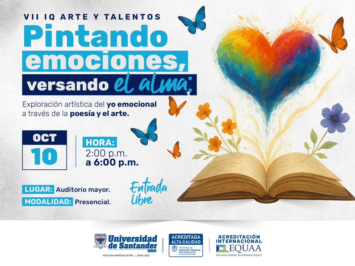 VII IQ de Arte y Talentos: Pintando emociones, versando el alma