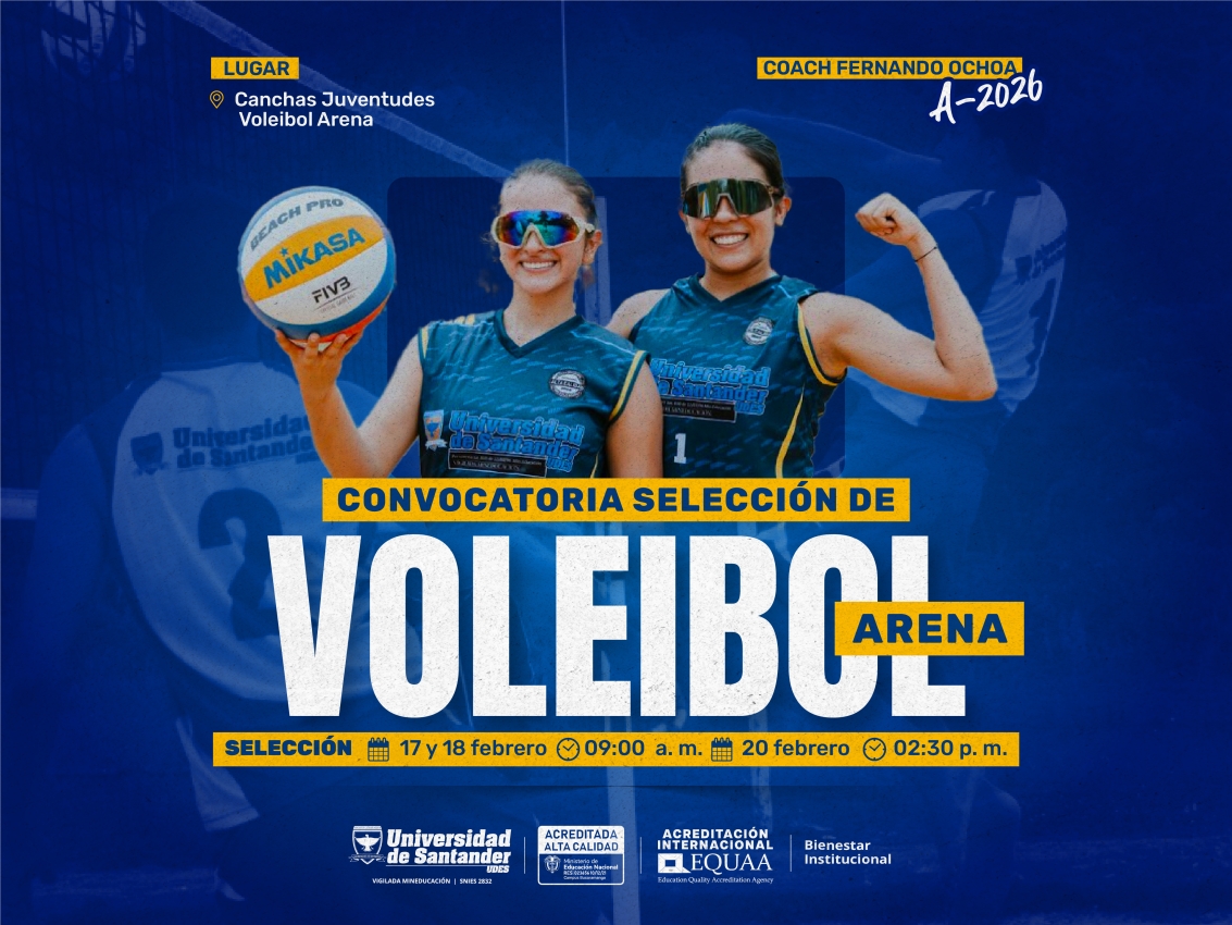 Convocatoria selección: Voleibol Arena
