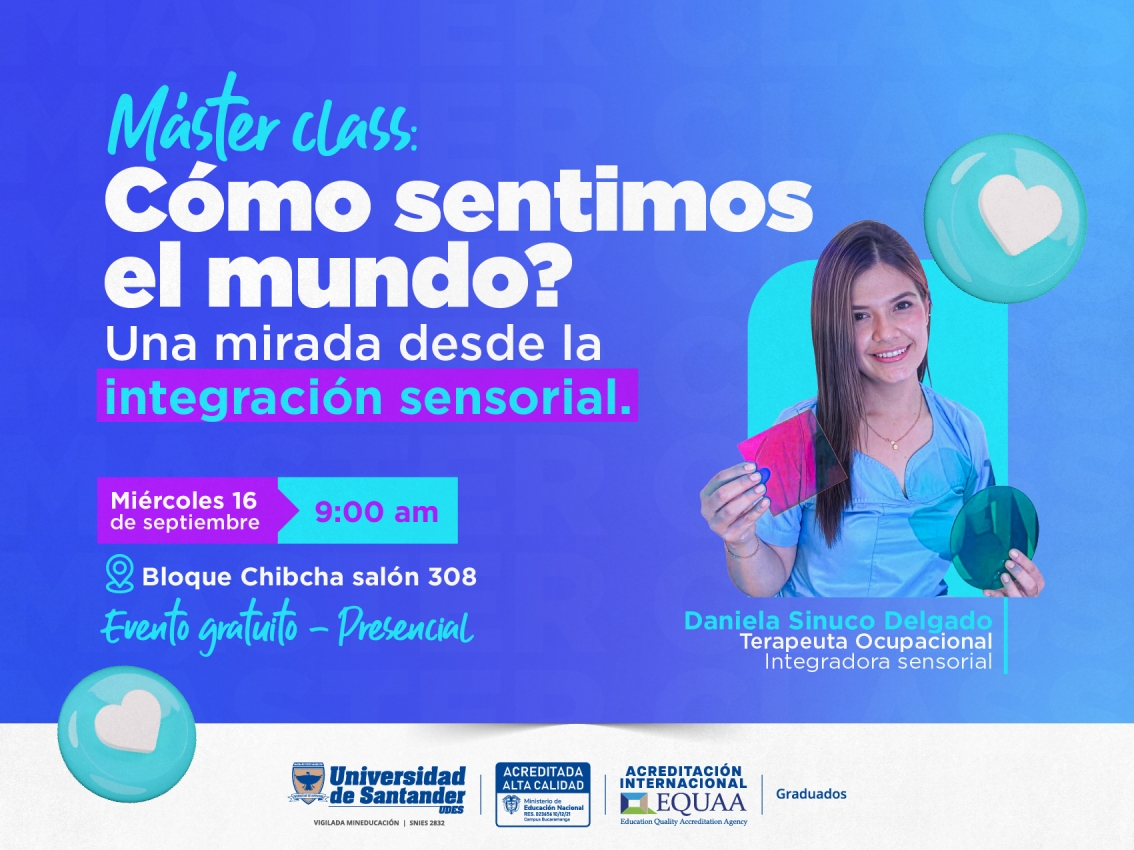 Máster class: ¿Cómo sentimos el mundo?