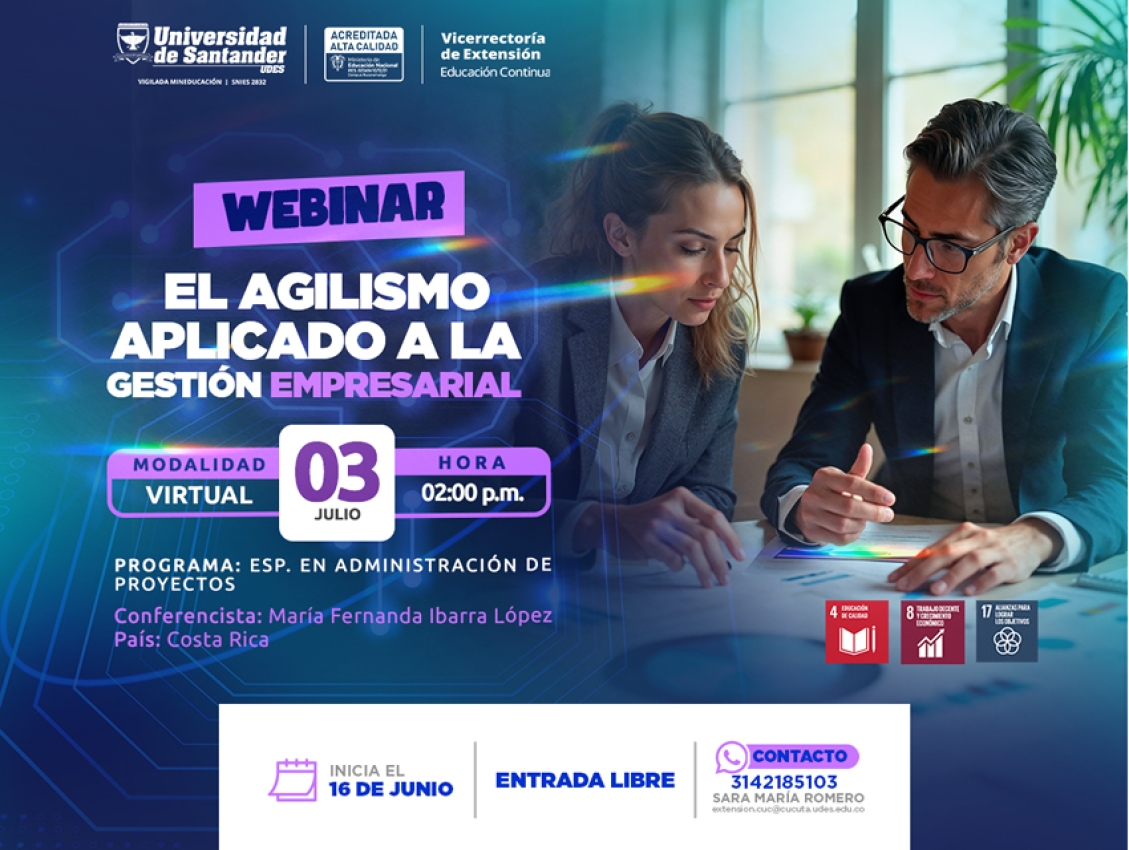 Webinar: El Agilismo Aplicado a la Gestión Empresarial