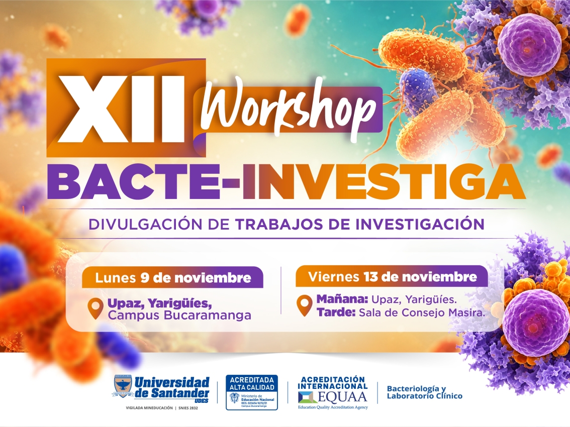 XII Workshop Bacte-Investiga: Divulgación de trabajos de investigación
