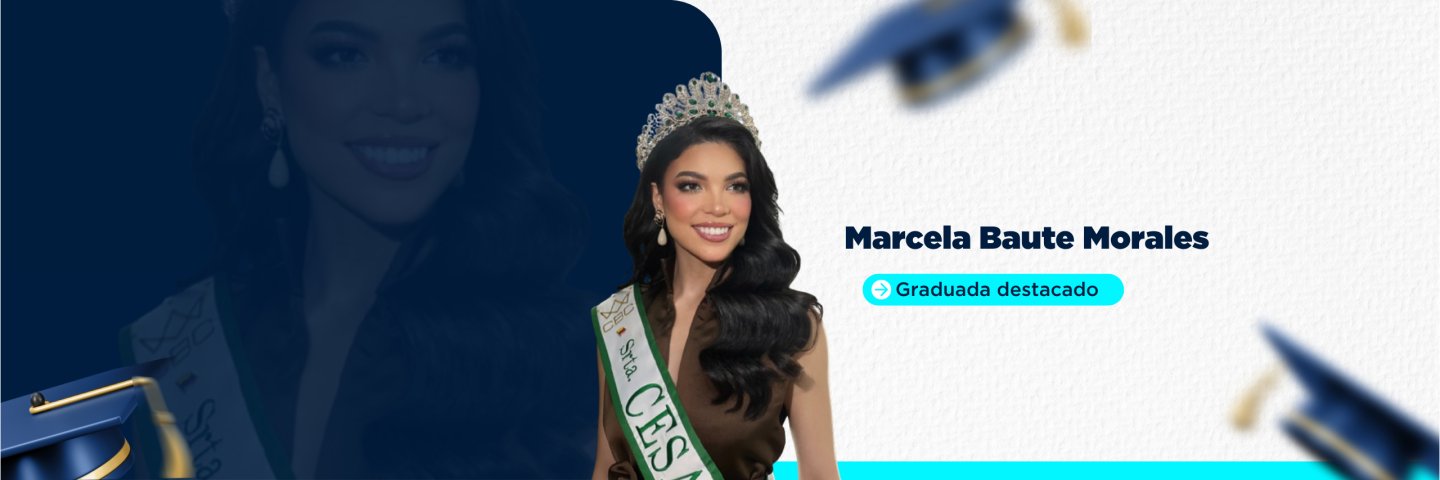 Marcela Baute Morales: la graduada UDES que representará al Cesar en el Concurso Nacional de Belleza